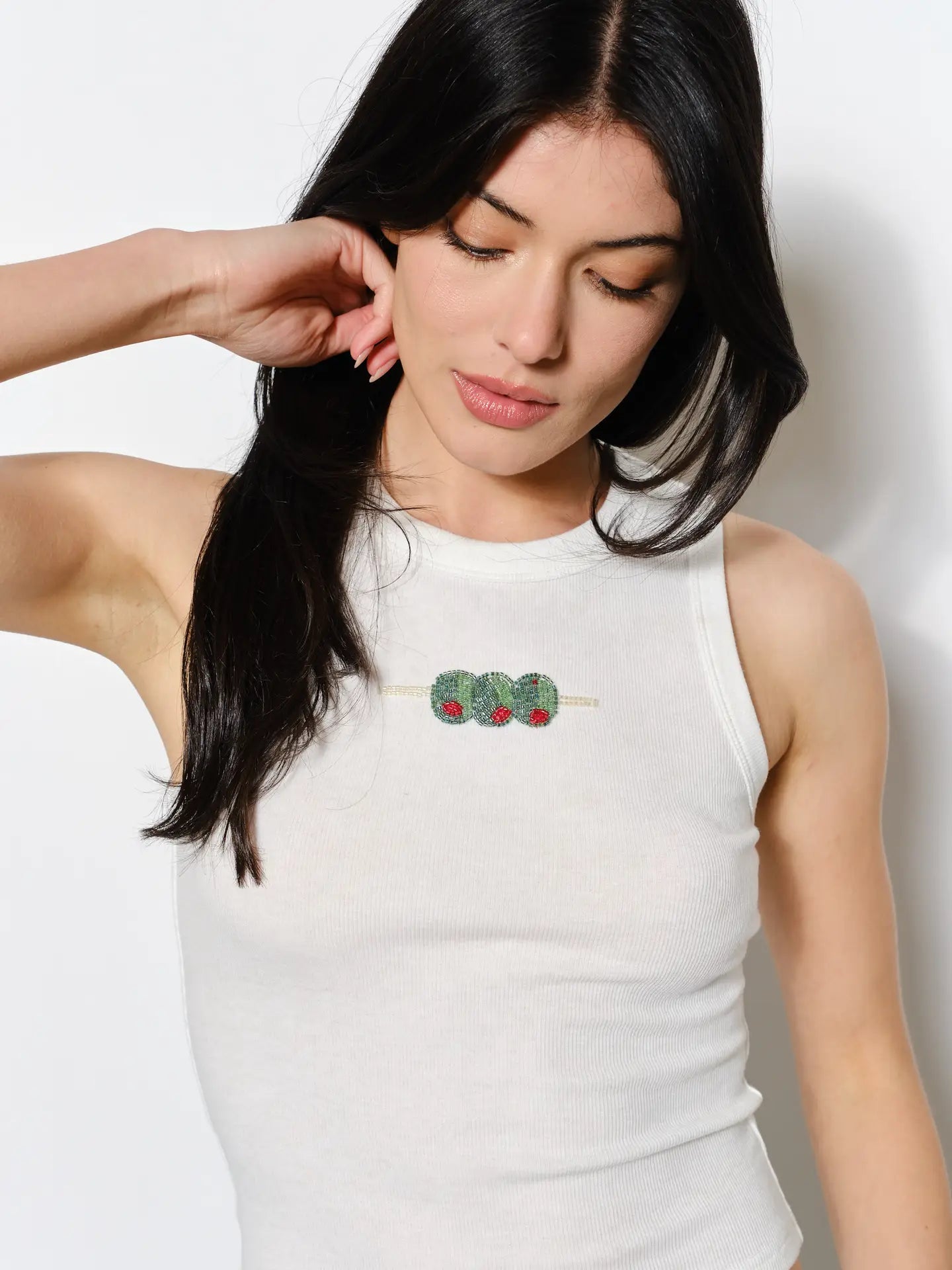 Beaded Olives Tank