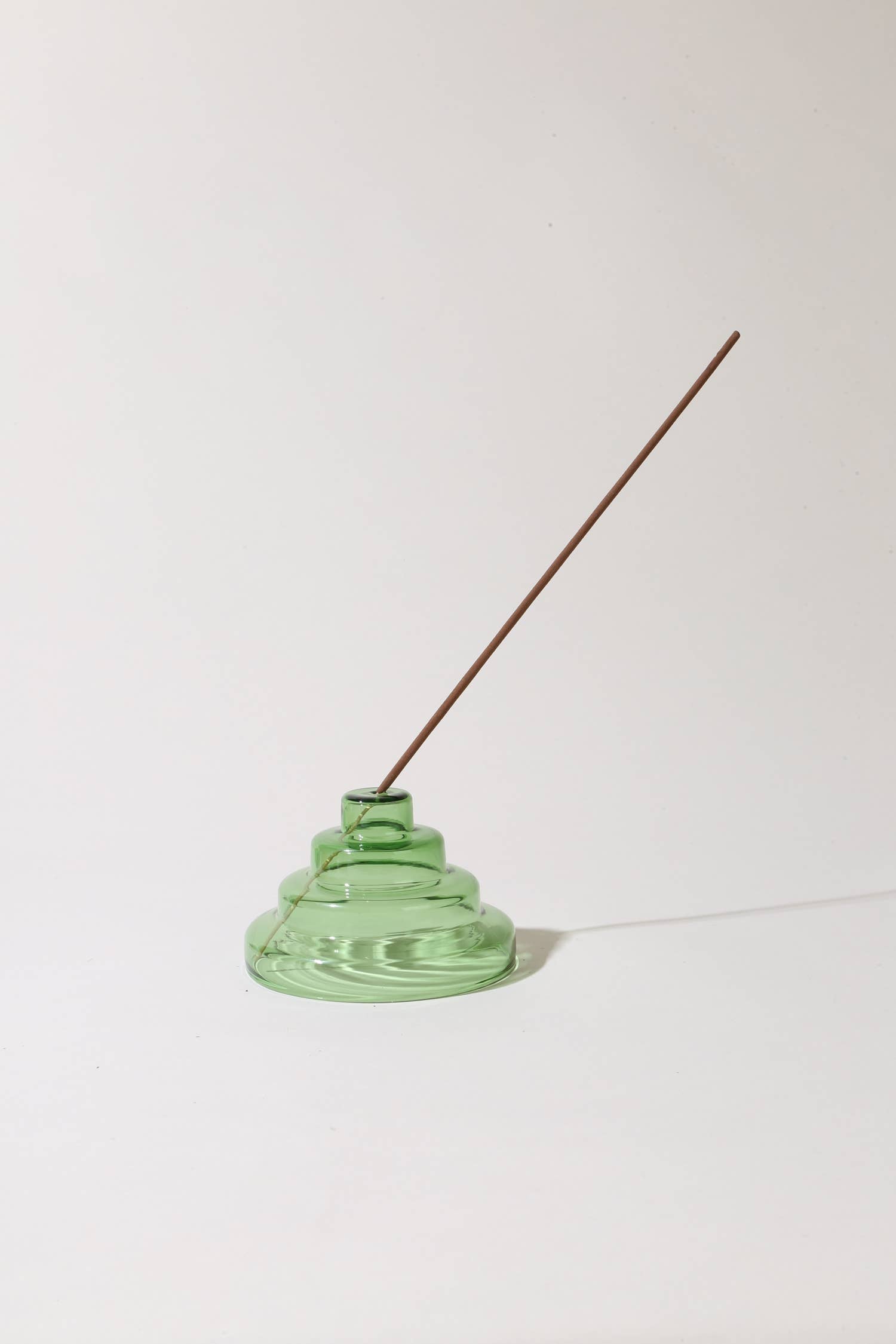 YIELD - Glass Meso Incense Holder - Verde