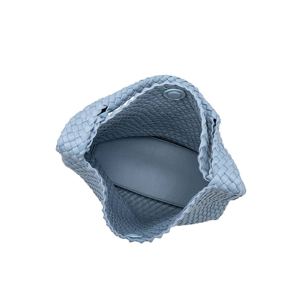 Johanna Blue Large Recycled Vegan Shoulder Bag 