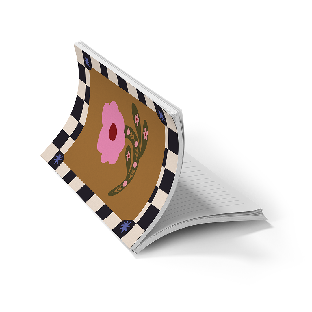 Fancy Stem Classic Layflat Notebook