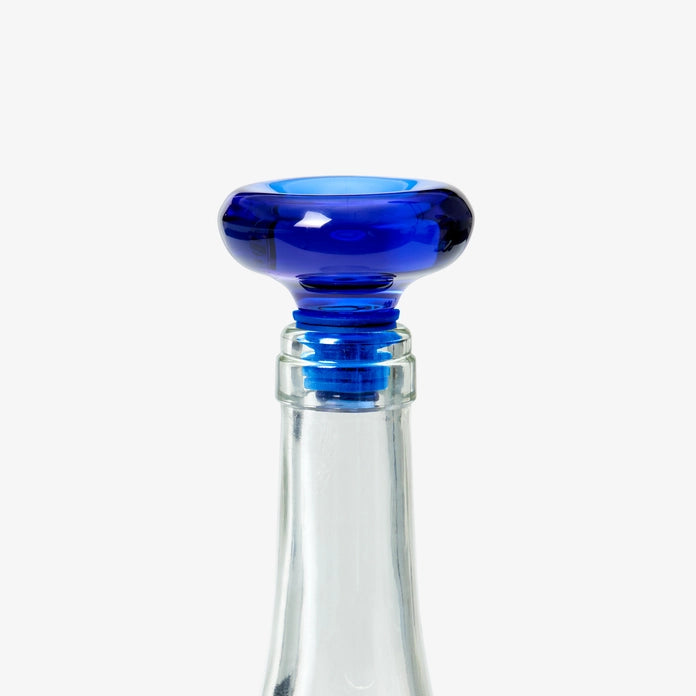 Hobknob Bottle Stopper - Blue 