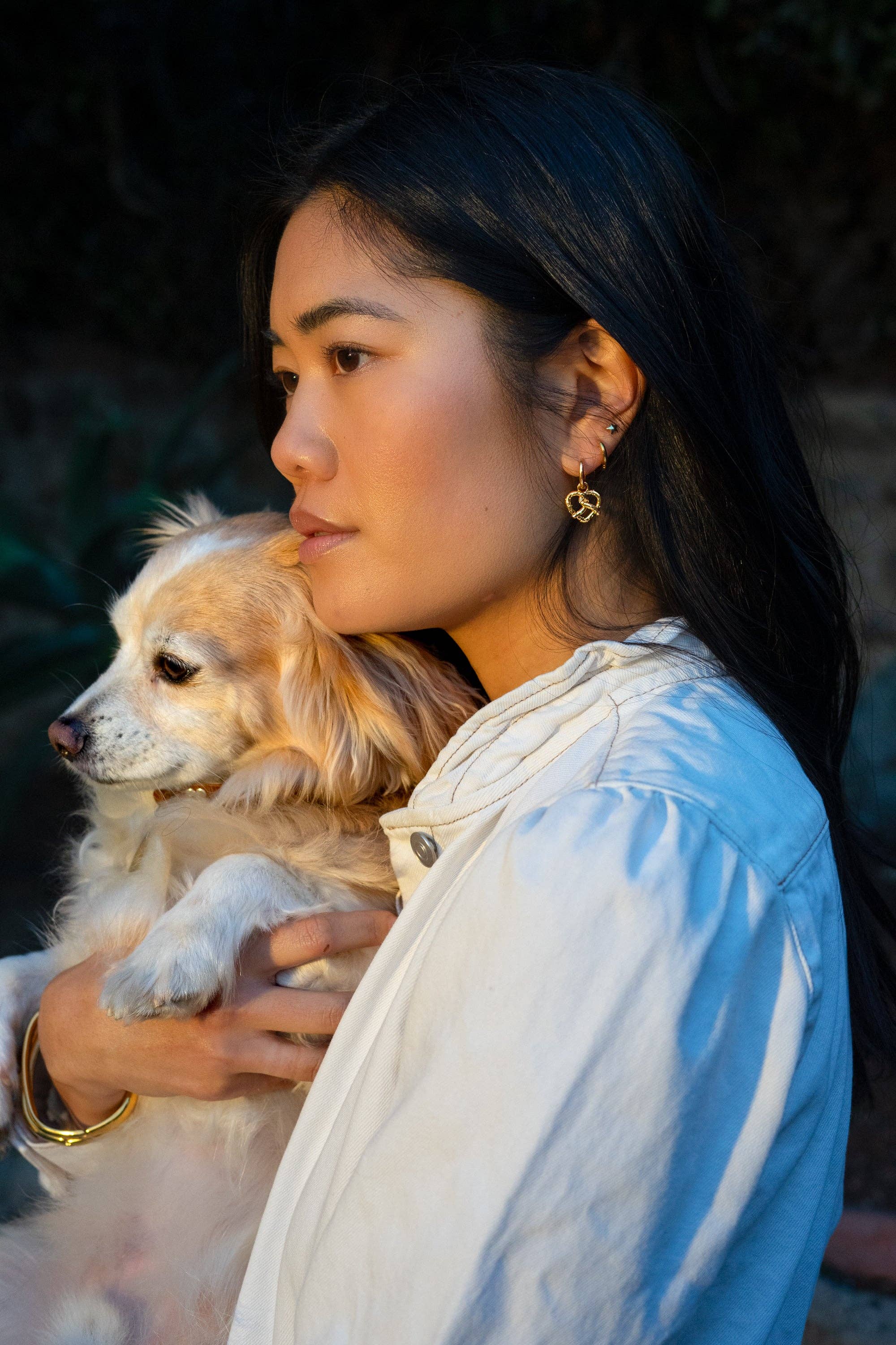 Twist Me Up Hoops - 18K Gold Plated
