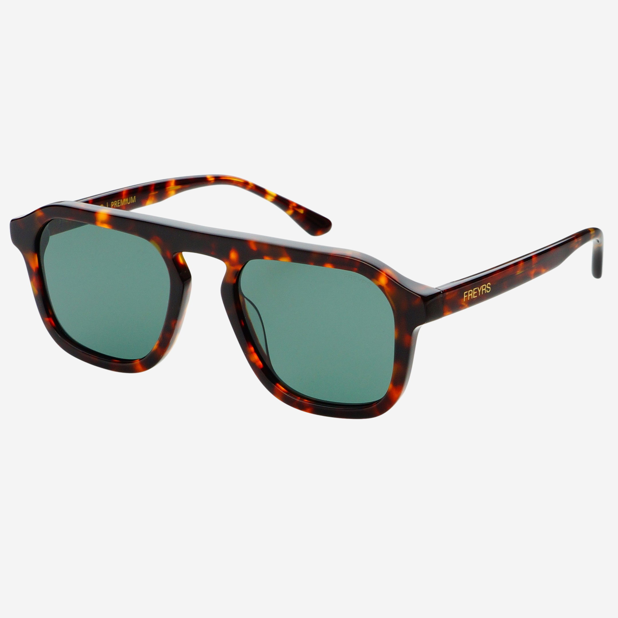 Addison Tortoise Aviator Sunglasses