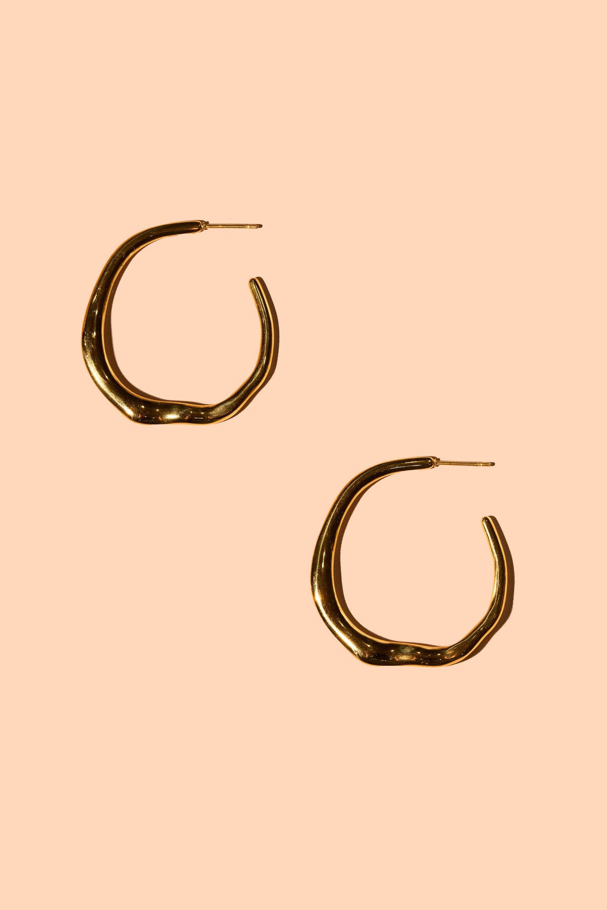 Oliver Hoops - Stainless Steel & Gold Plated