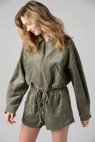 Desert Sage Suede Jacket