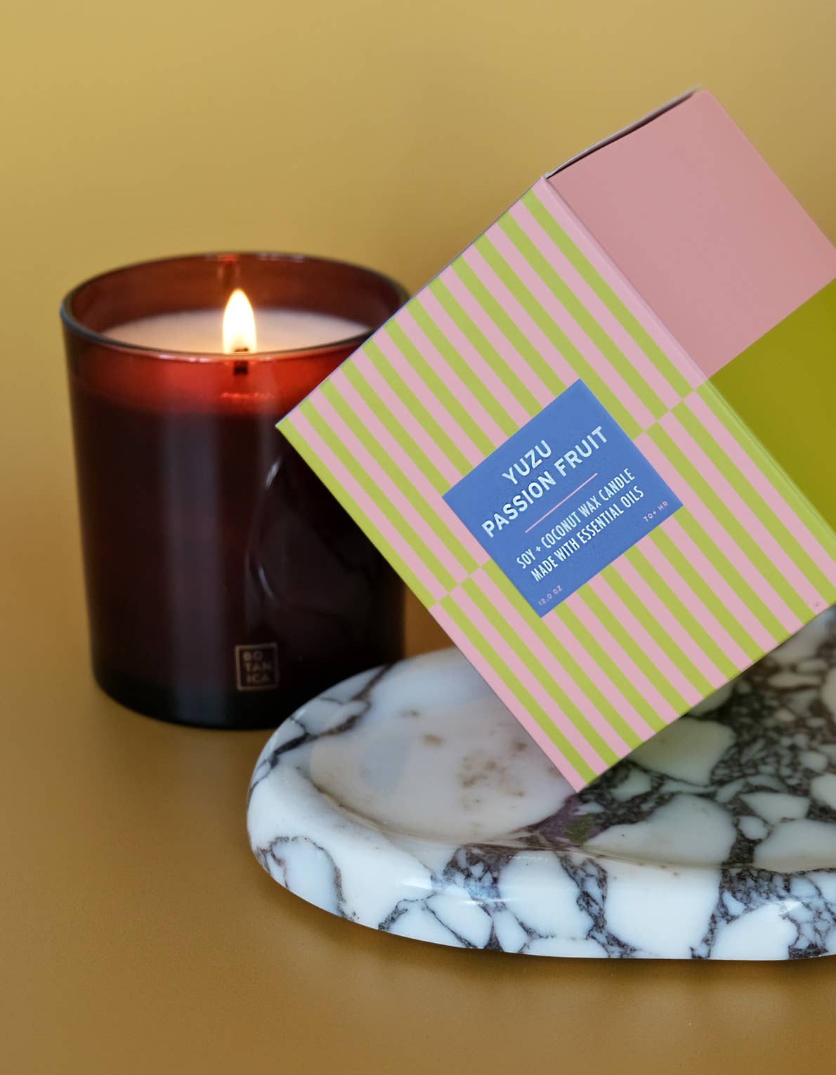 Essentials: Yuzu + Passion Fruit Candle  | 12 oz.