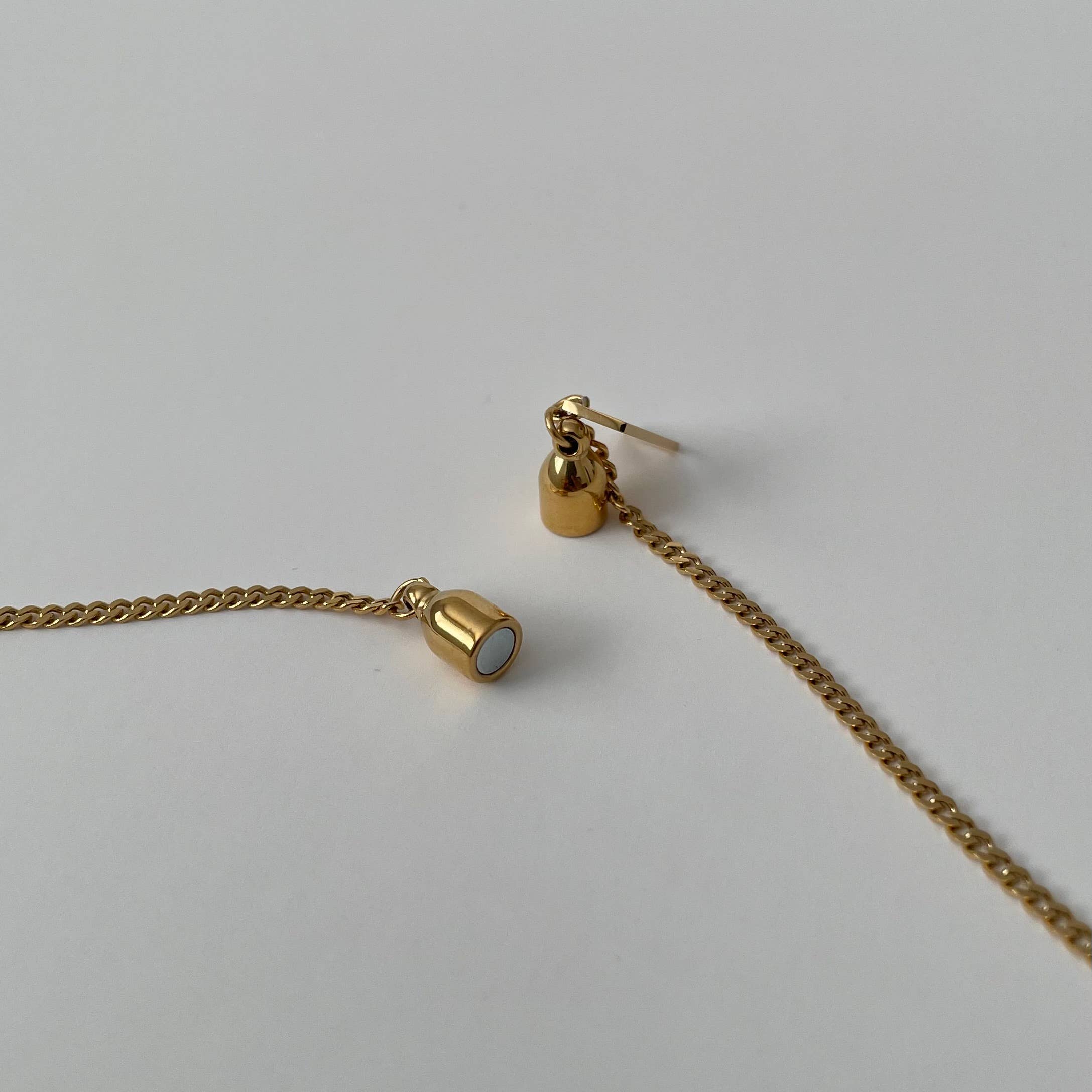Wishbone Necklace- Silver