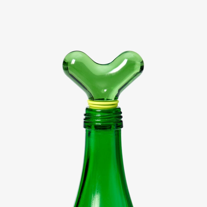 Hobknob Bottle Stopper - Green 