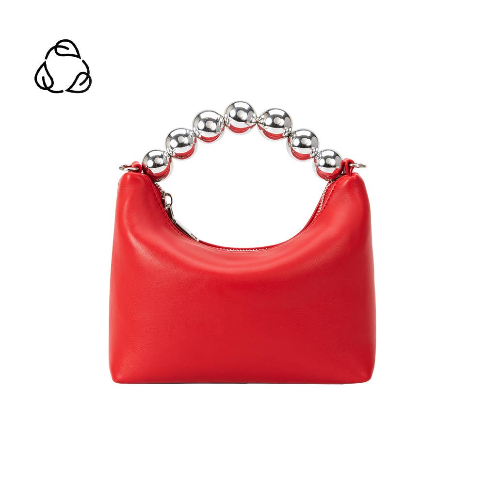 Esme Red Recycled Vegan Crossbody Bag