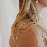 Silver Fleur Earrings
