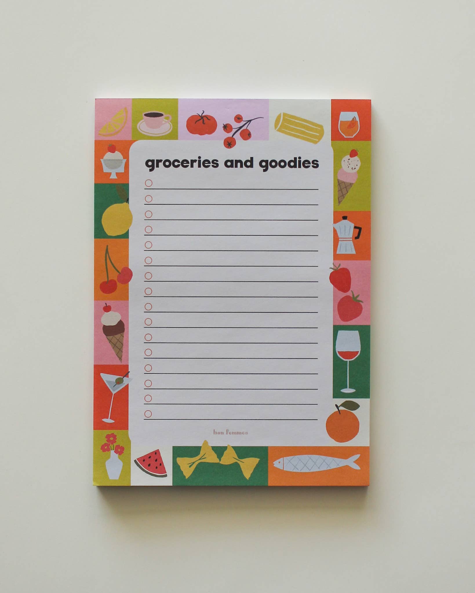 Groceries and Goodies Notepad