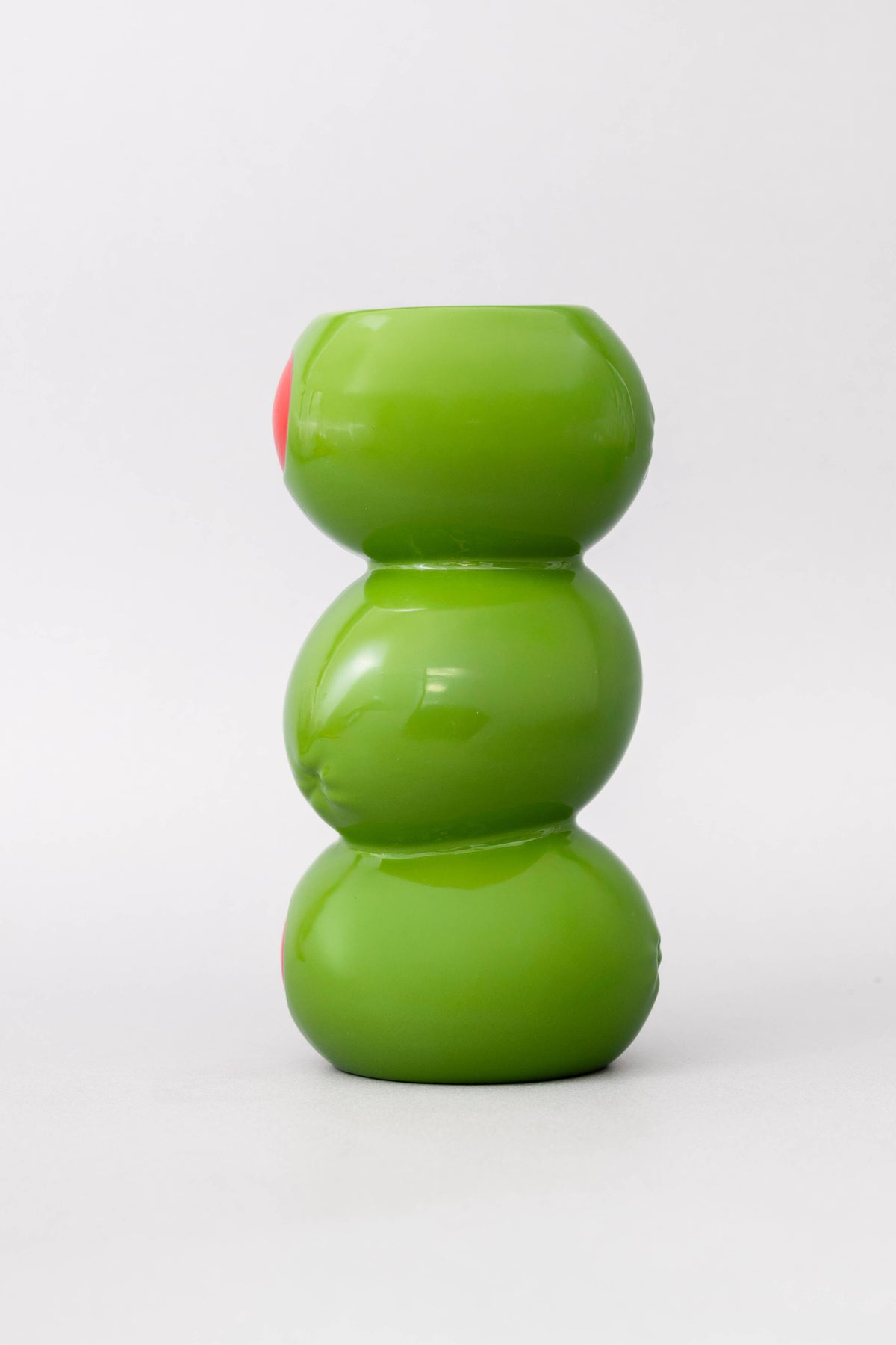 Olive Ceramic Vase