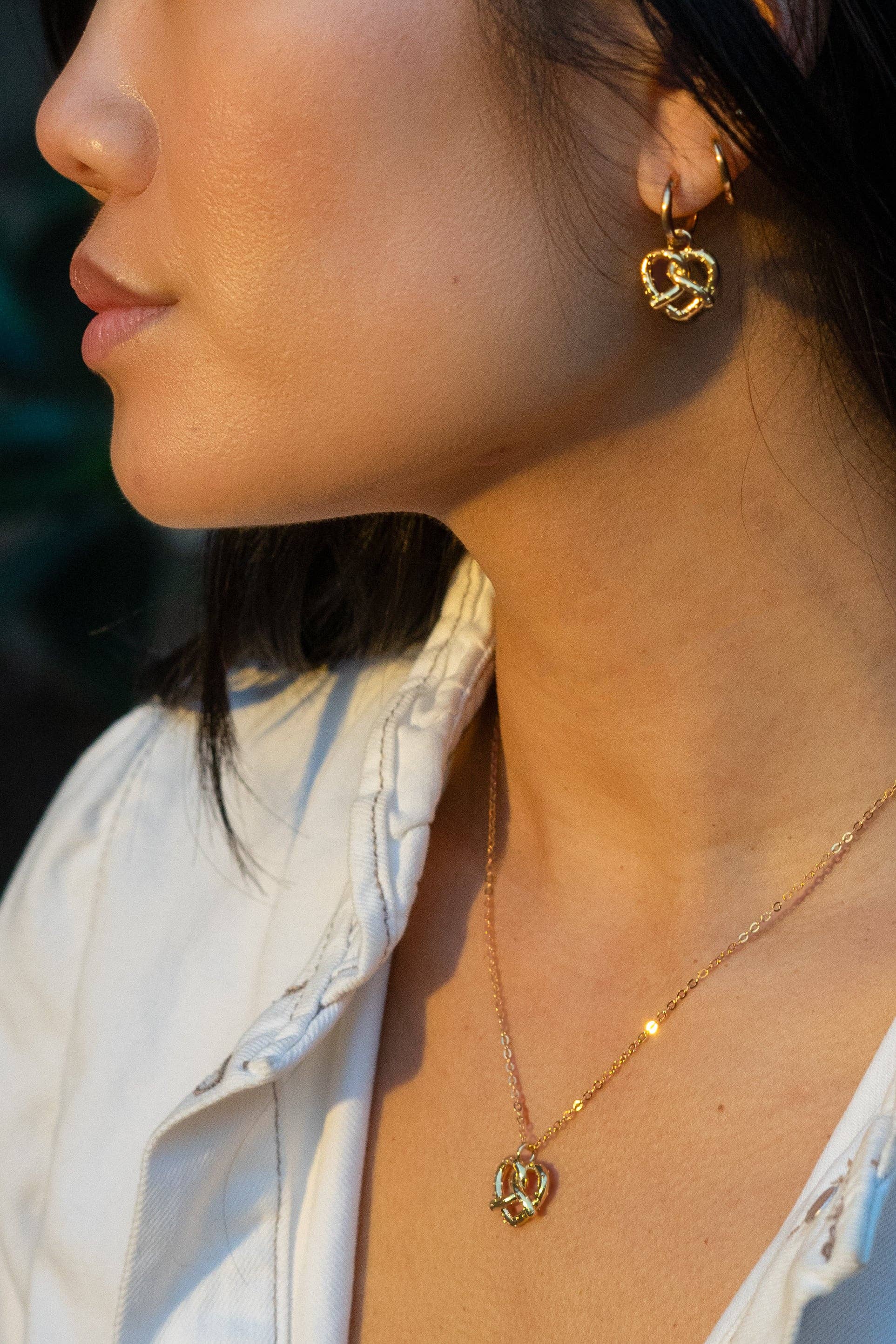 Twist Me Up Hoops - 18K Gold Plated