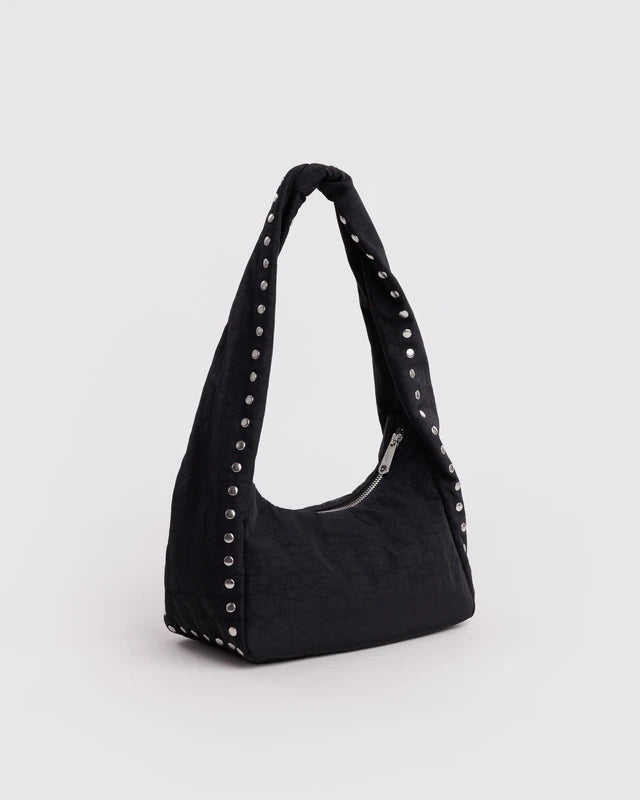 Small Nylon Meringue Bag - Studs