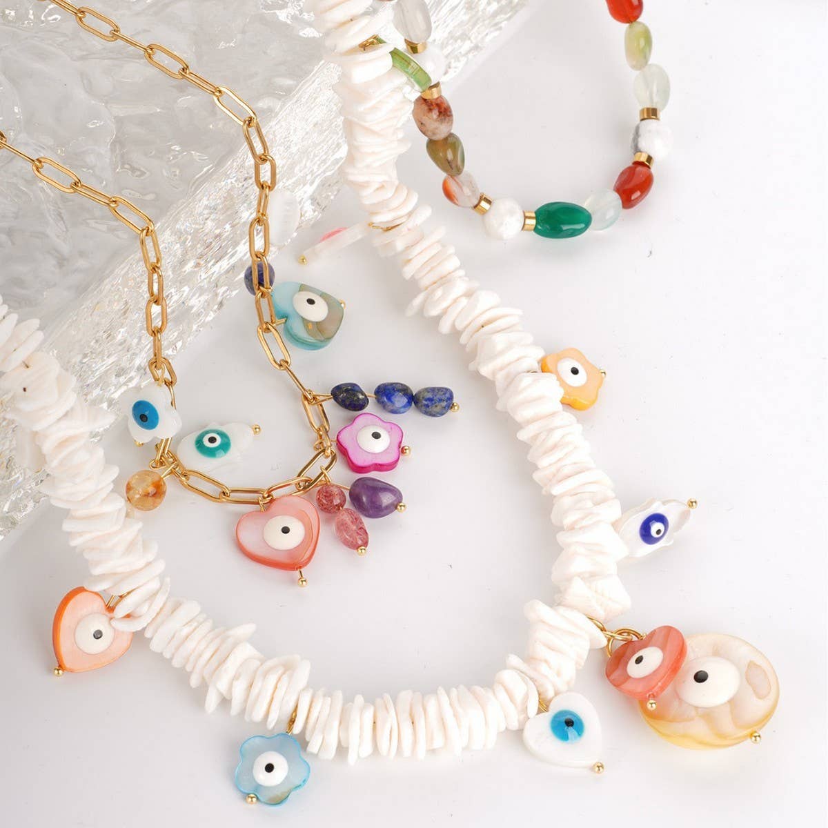 Puka Charm Necklace