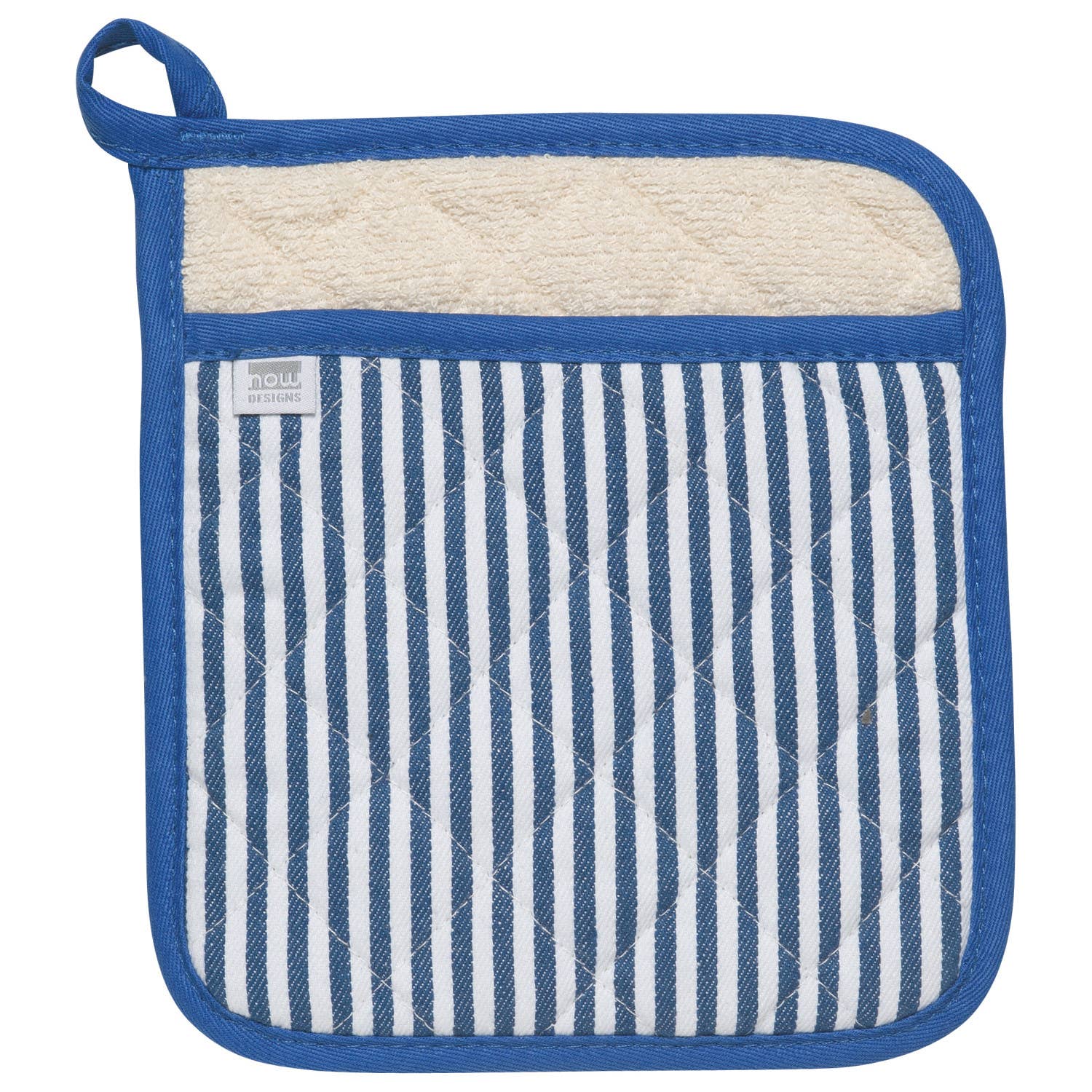 Blue Narrow Stripe Potholder