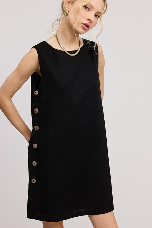 Sleeveless Shift Dress