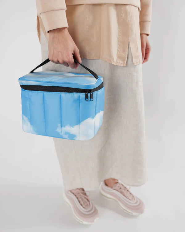 Puffy Lunch Bag - Clouds