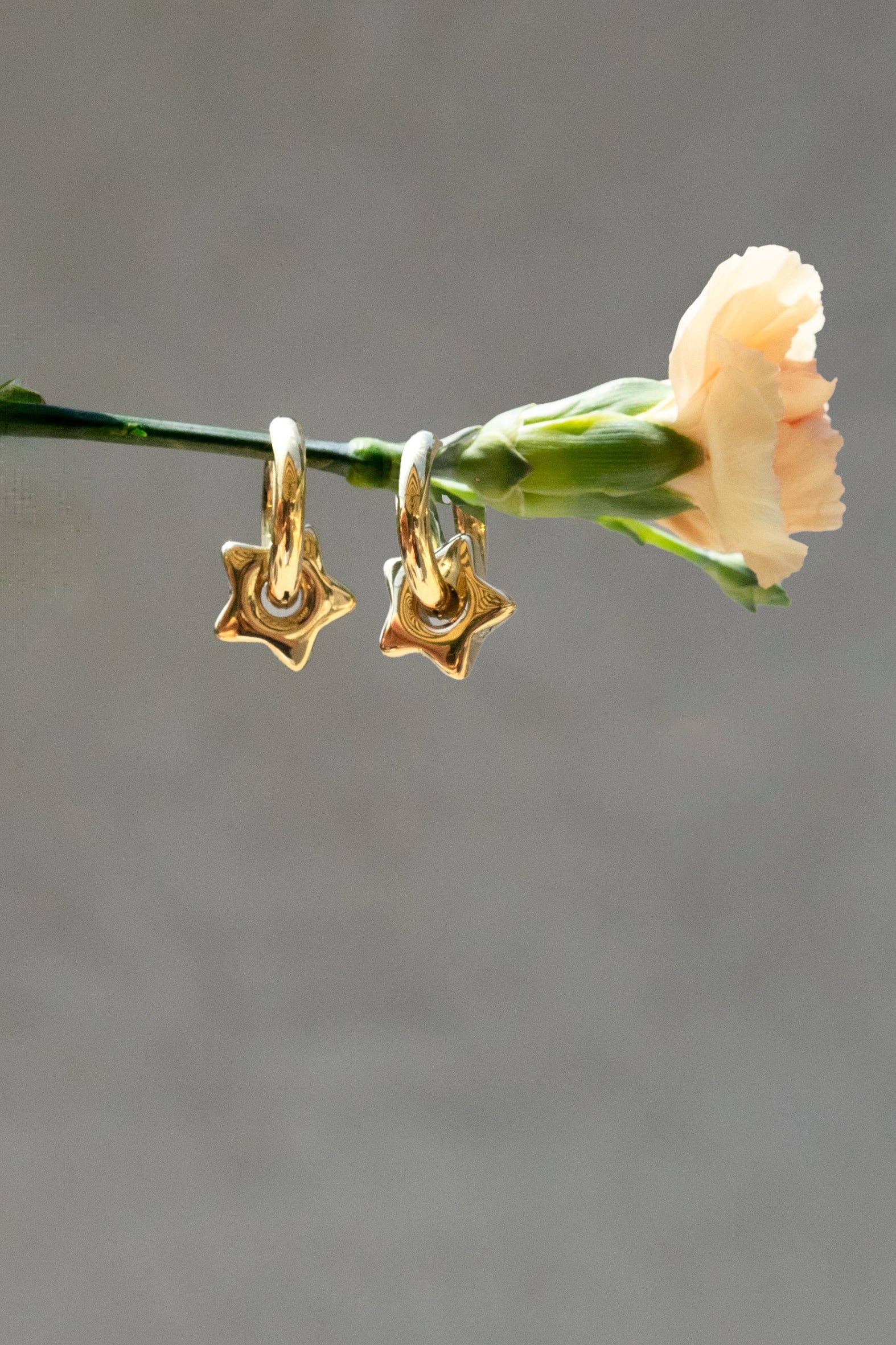 Estrella Hoops - 18K Gold Plated
