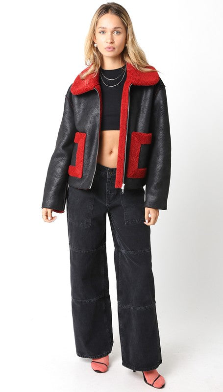 Mallory Contrast Jacket
