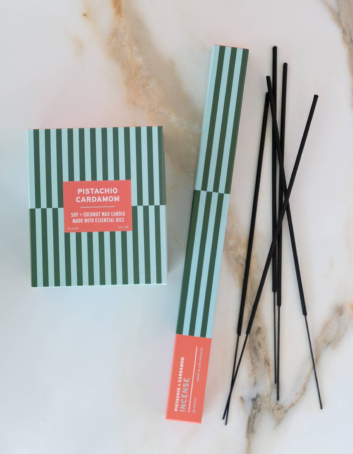 Pistachio + Cardamom Incense