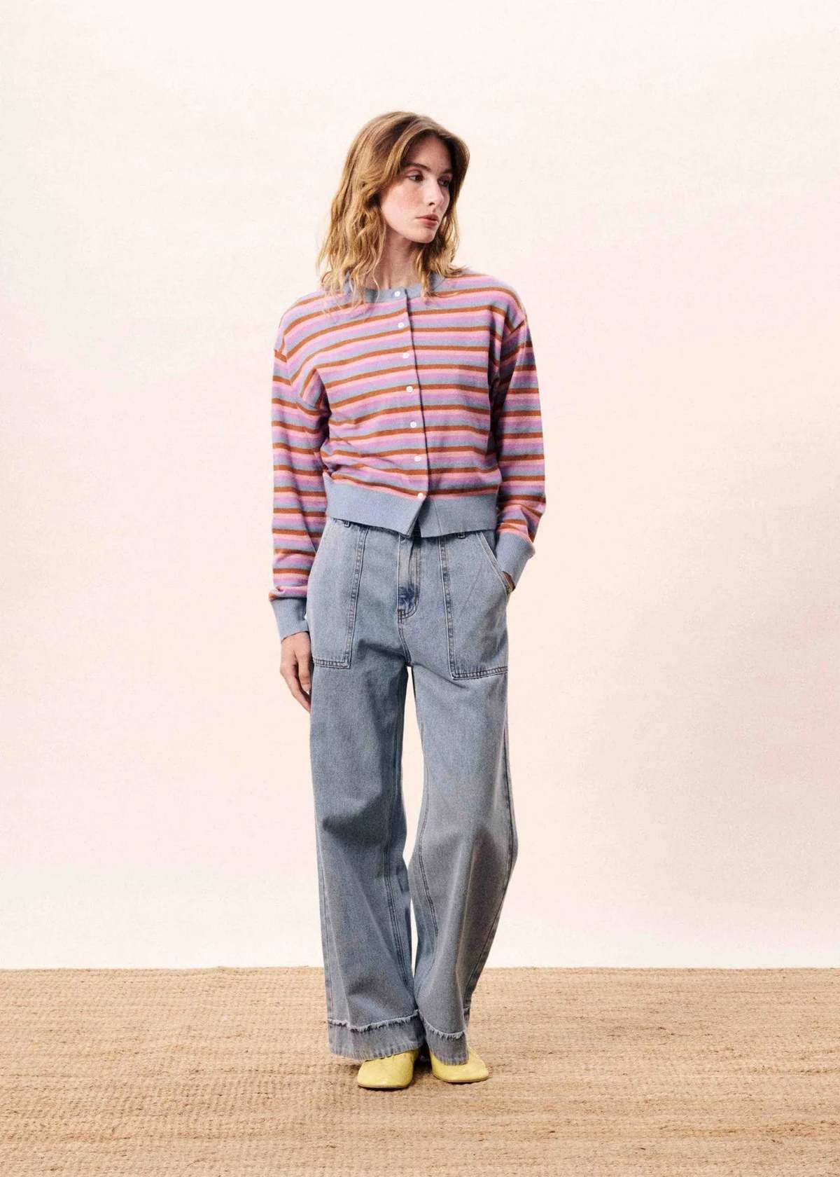 Adria Stripe Cardigan