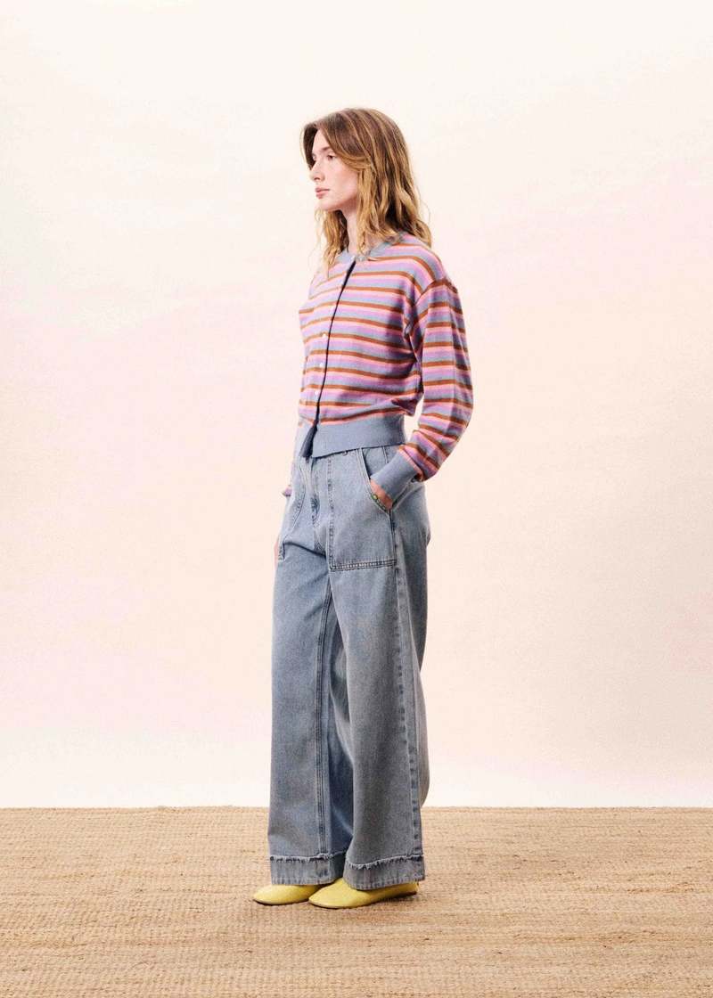 Adria Stripe Cardigan