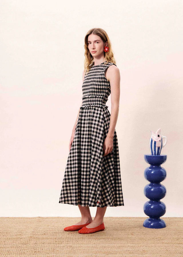 Saquarema Gingham Dress