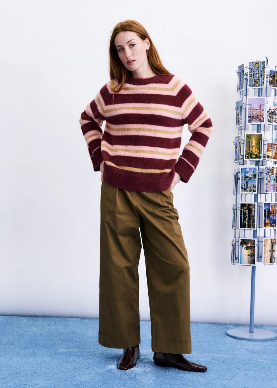 Nara Bordeaux Sweater