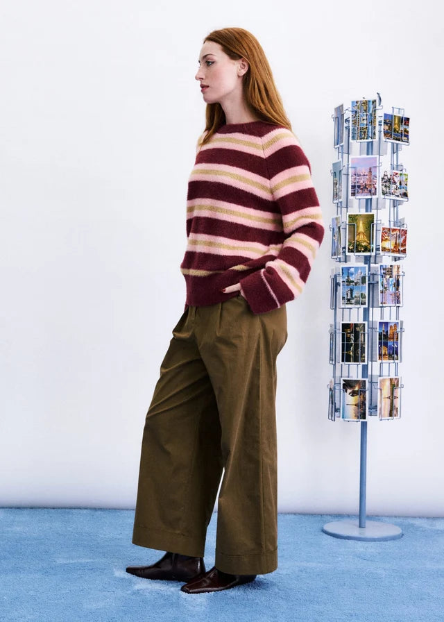 Nara Bordeaux Sweater