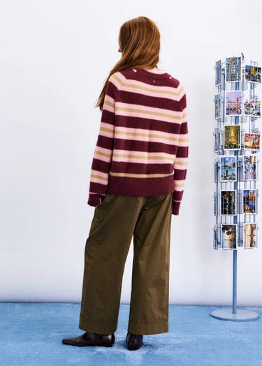 Nara Bordeaux Sweater
