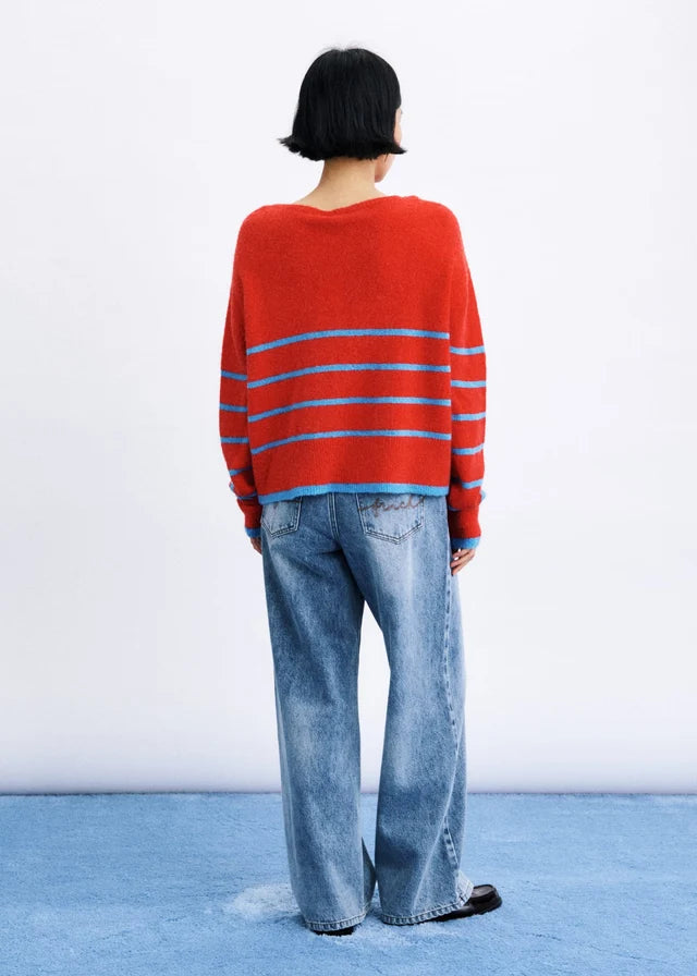 Iwaki Red Sweater