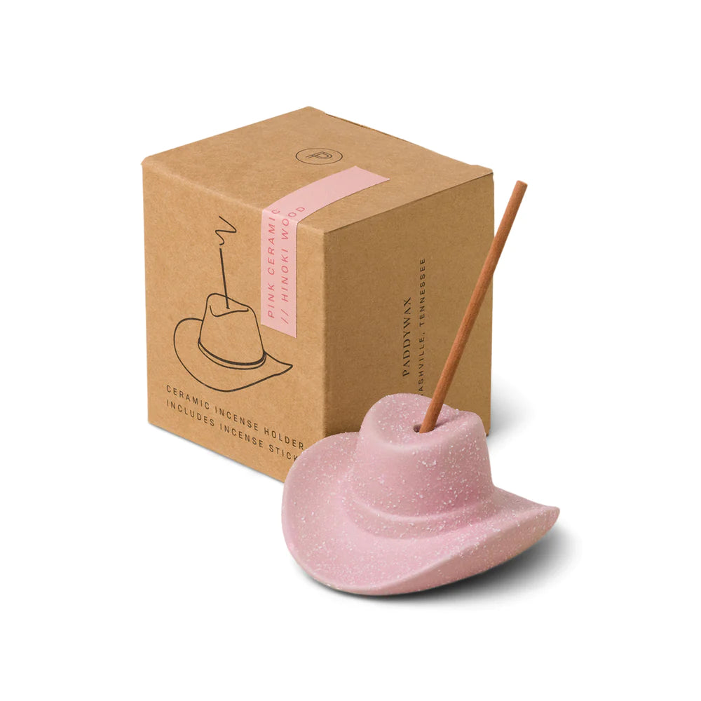 Cowboy Hat Incense Holder 