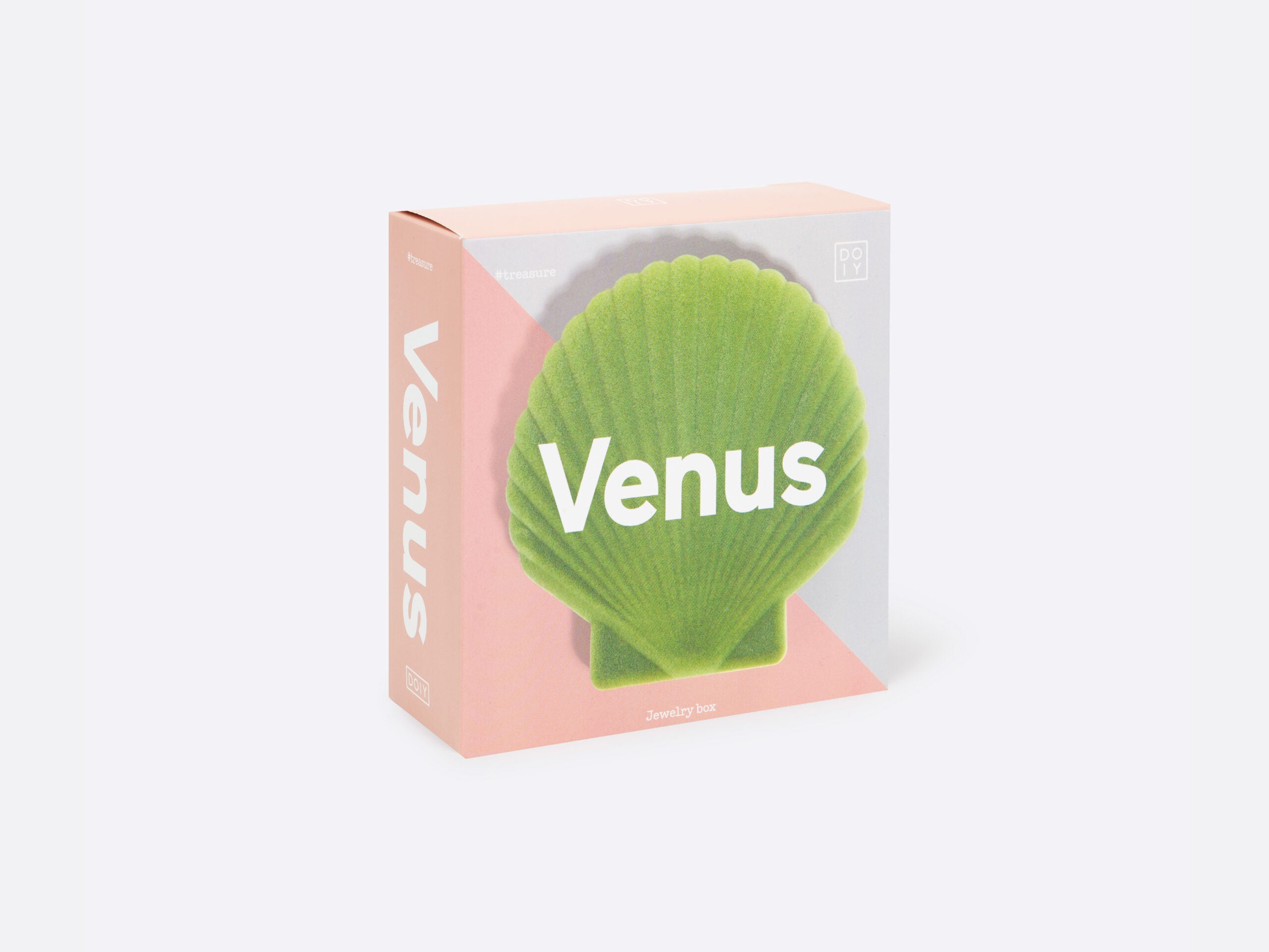 Venus Velvet Jewelry Box - Green
