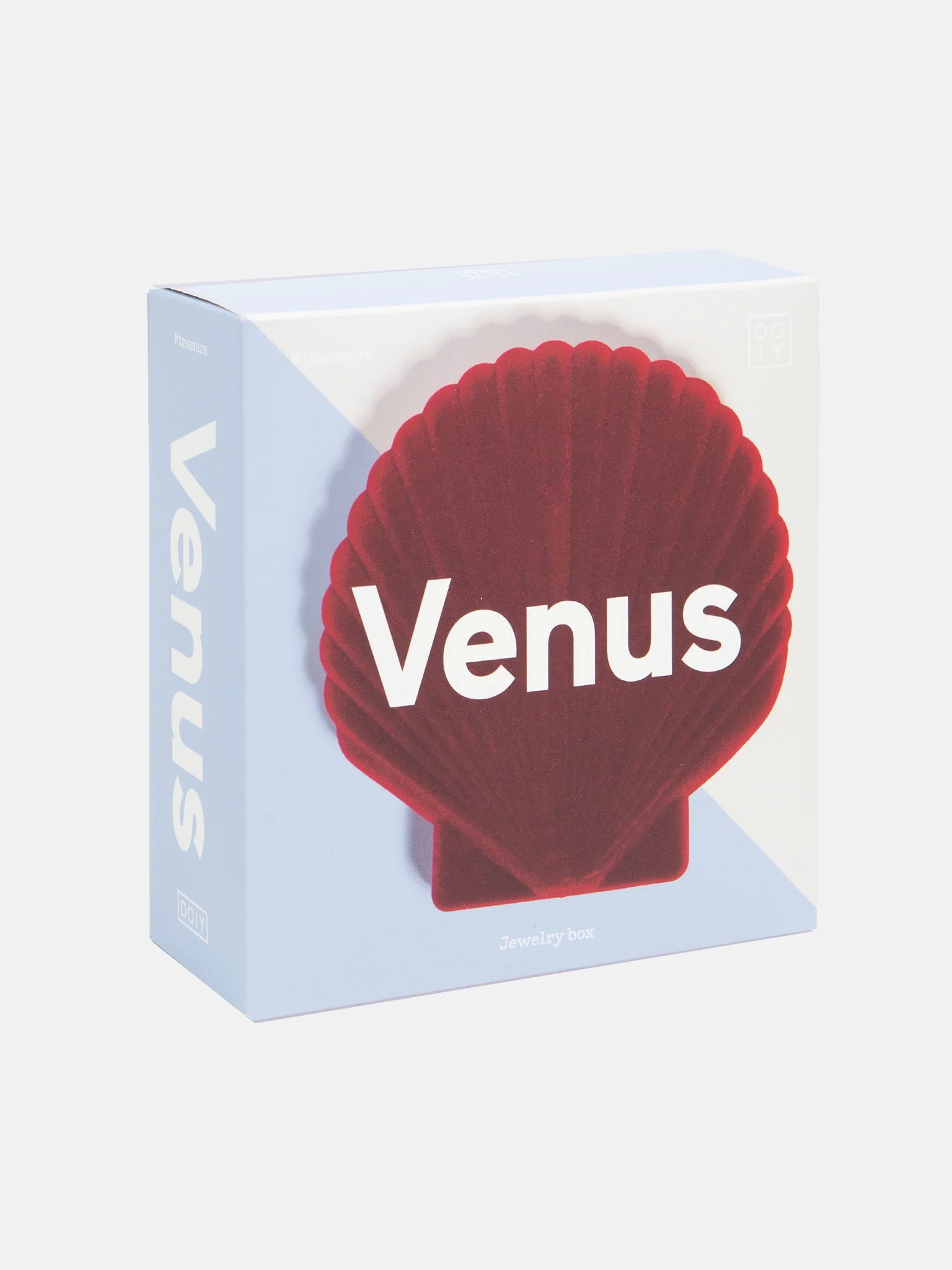 Venus Velvet Jewelry Box - Red