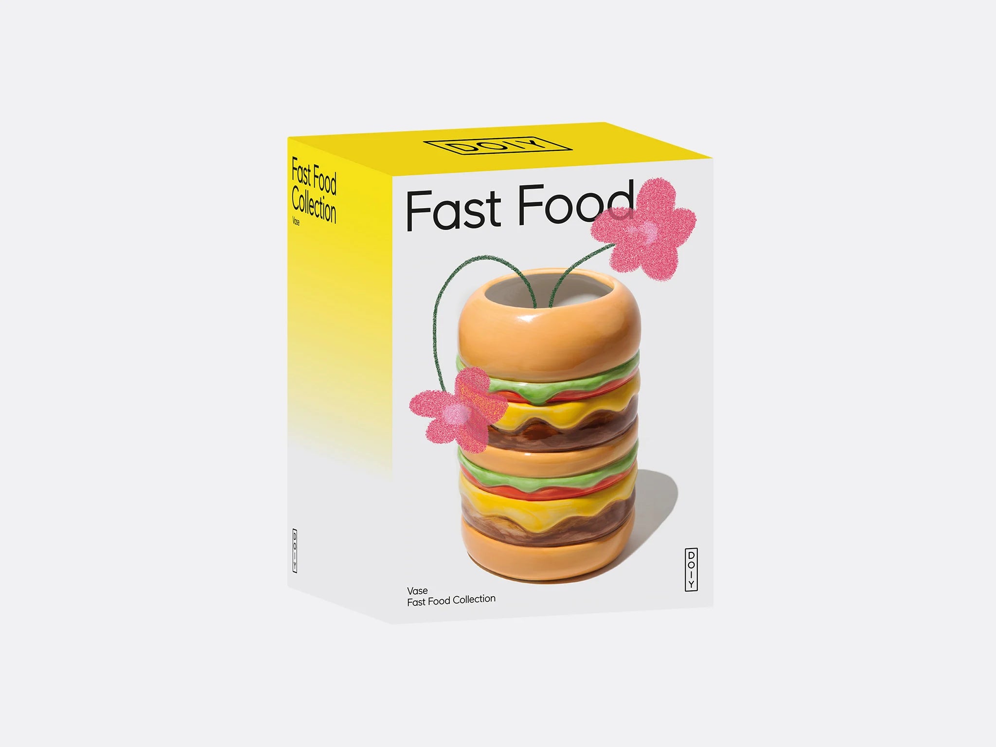 Fast Food Burger Vase