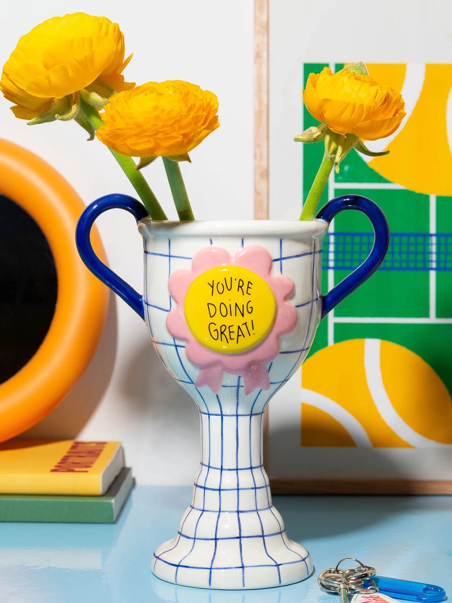 Trophy Vase - “You're doing great”