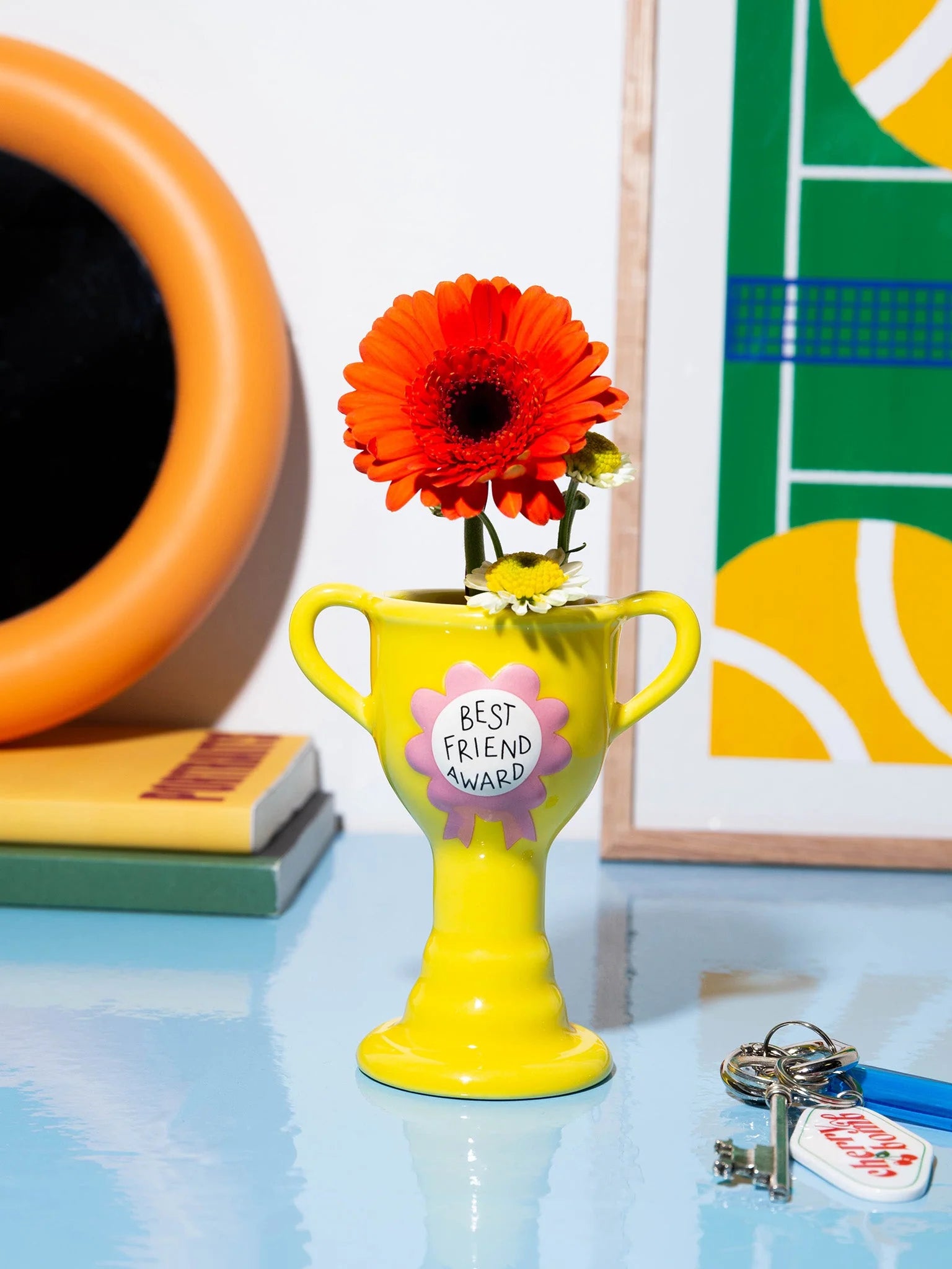 XS Trophy Vase - “Best friend award”