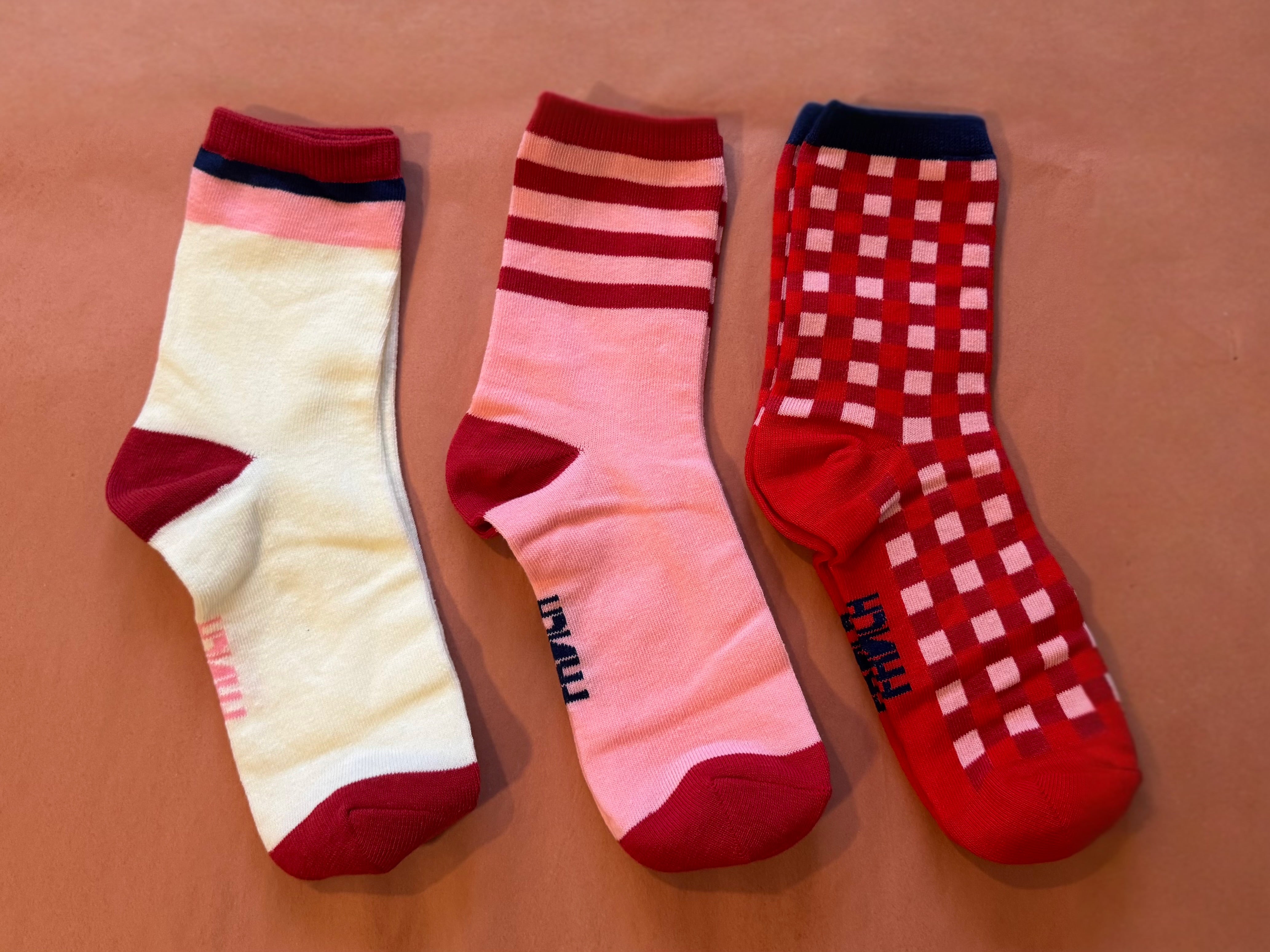 FRNCH Sock Set - Rose