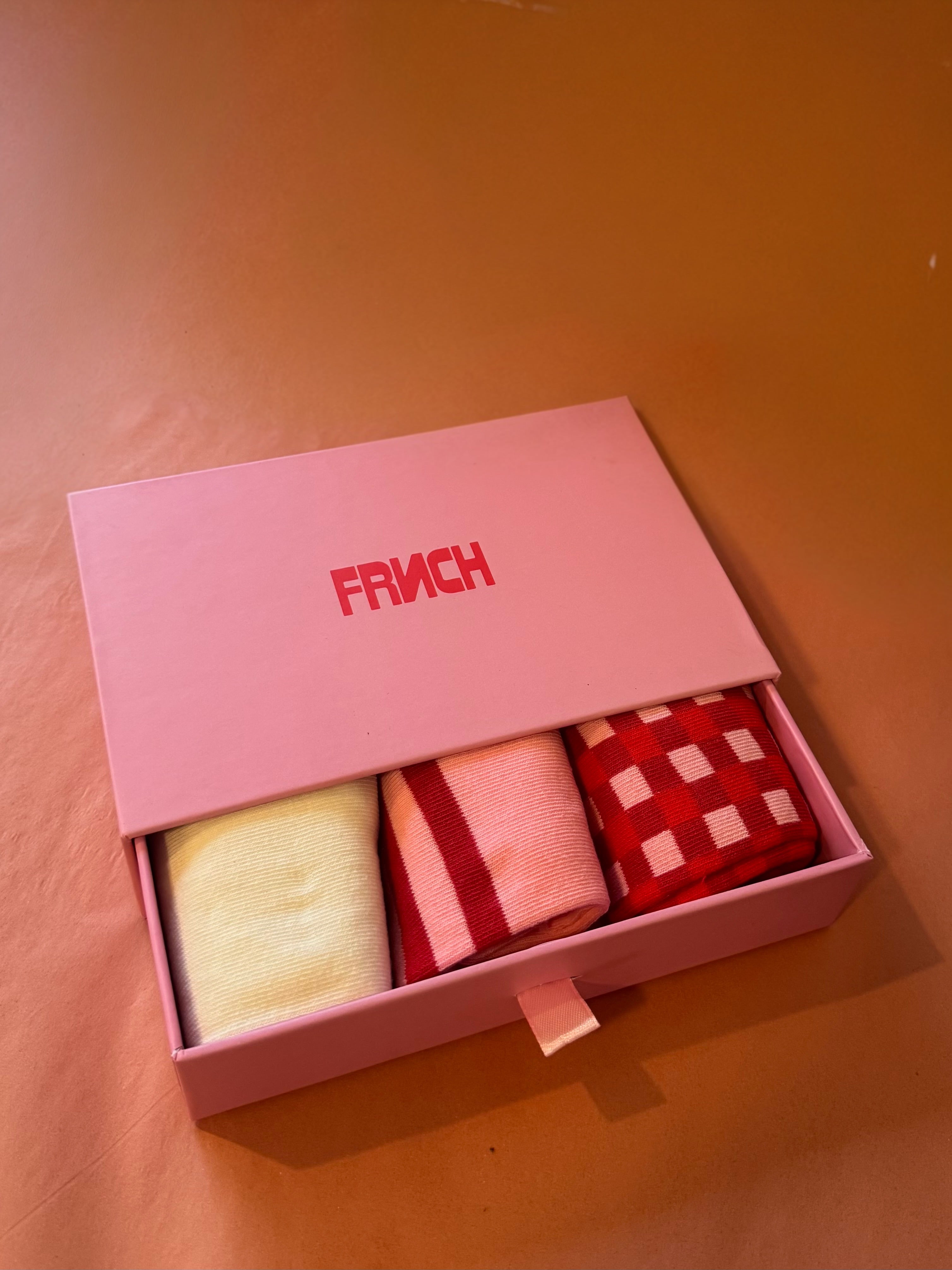 FRNCH Sock Set - Rose