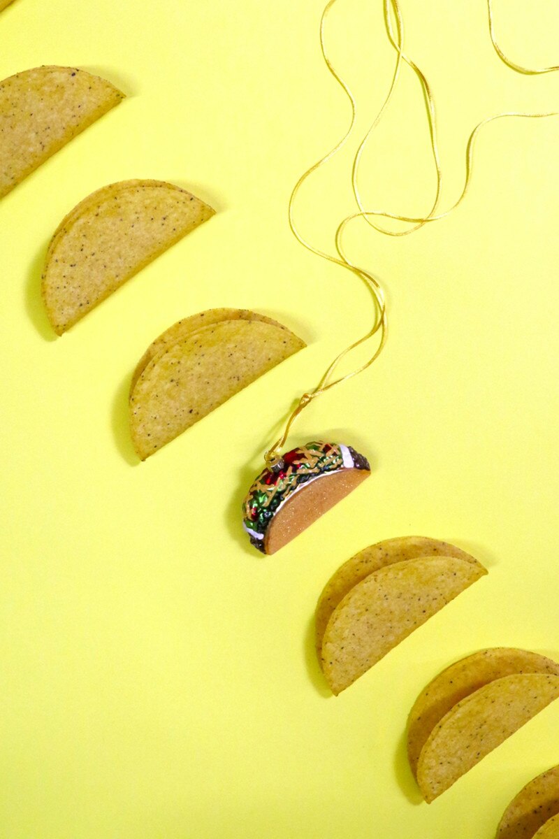 Taco Ornament