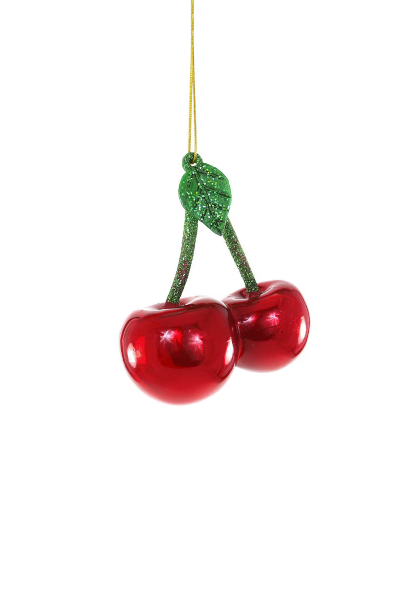 Cherries Ornament