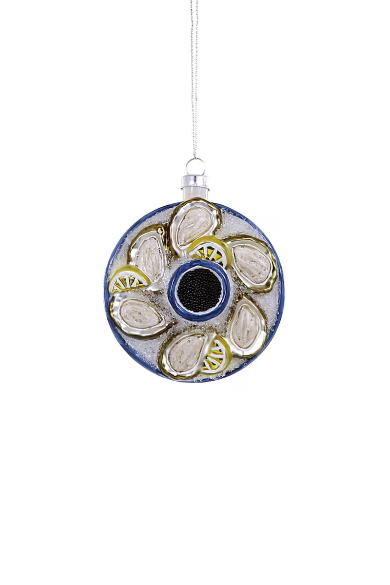 Plated Oysters Ornament