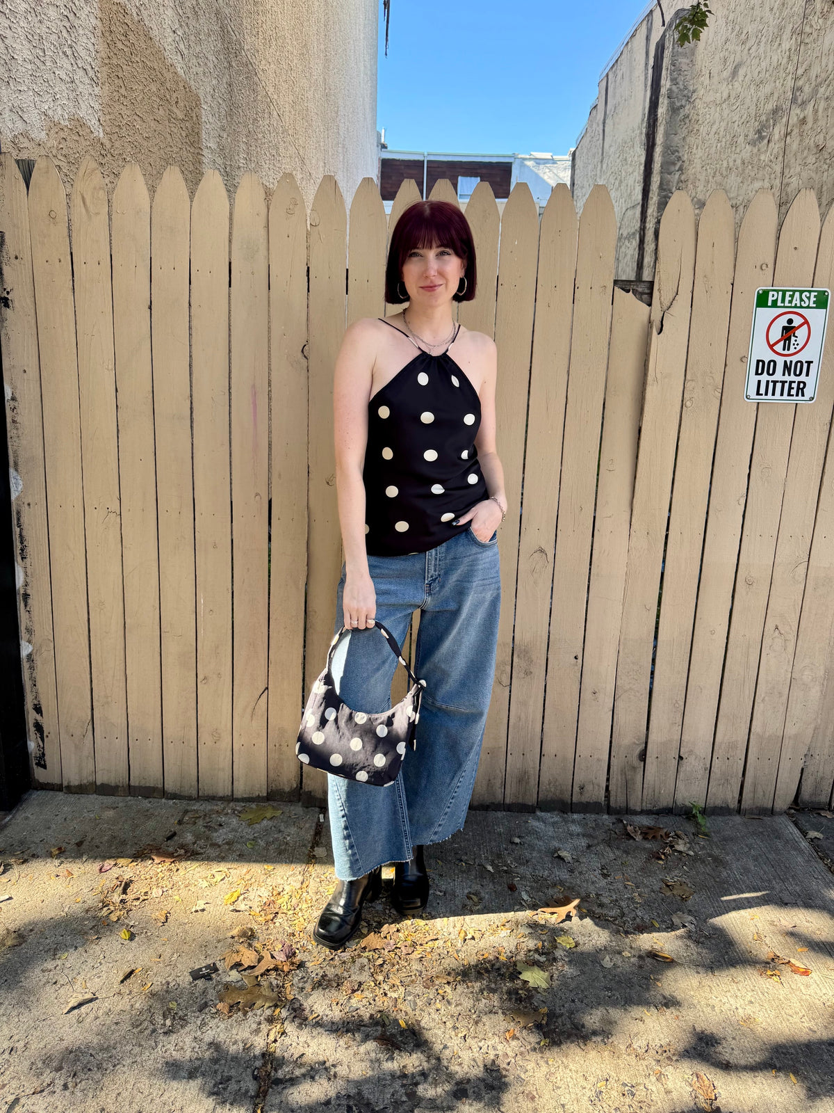 Cressida Dot Top