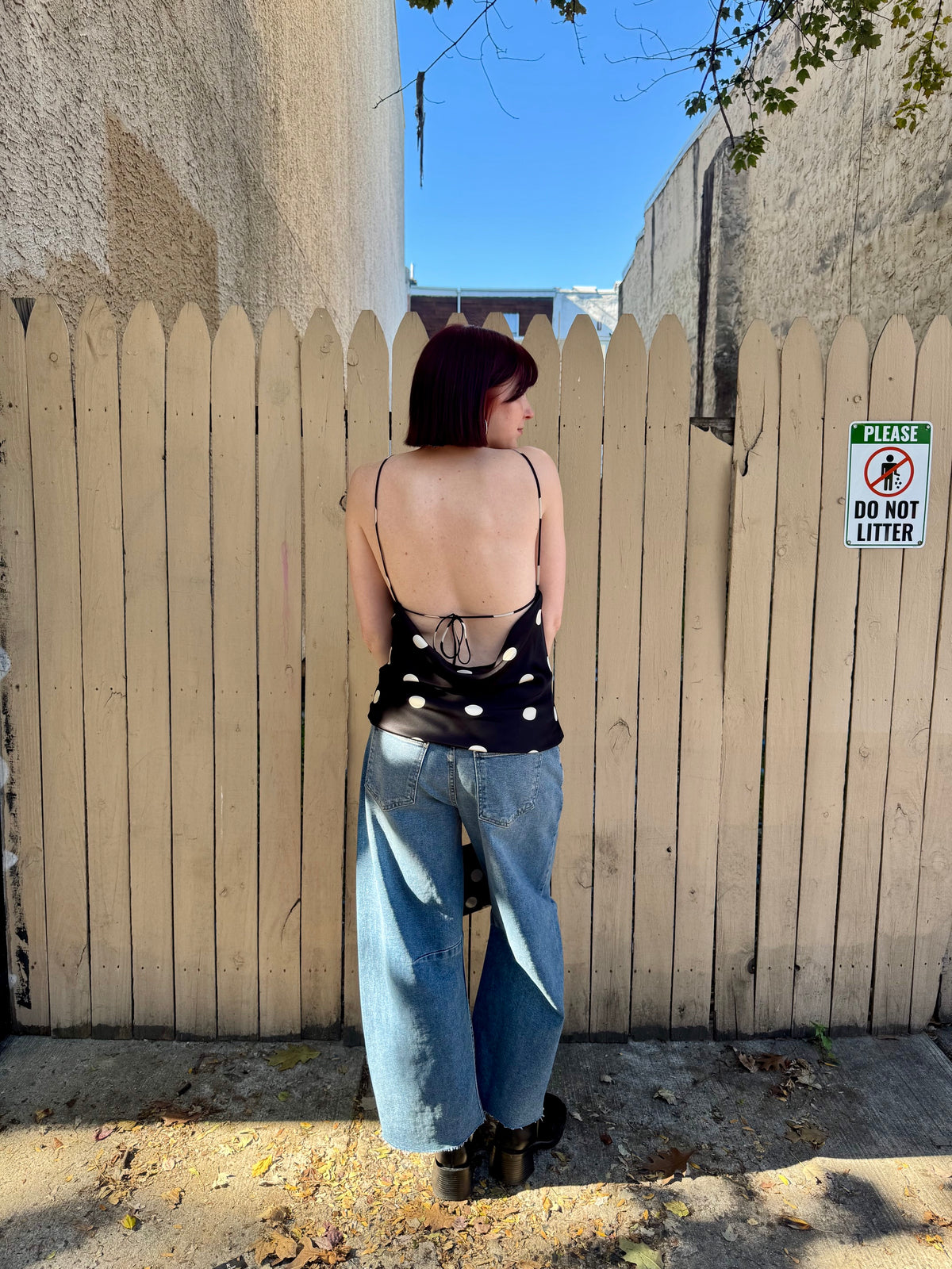 Cressida Dot Top
