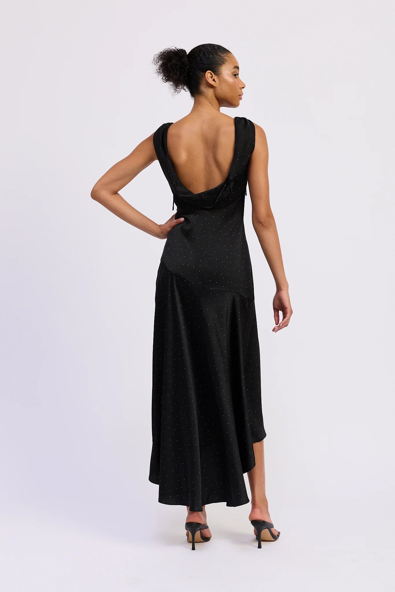 Teagan Dot Midi Dress