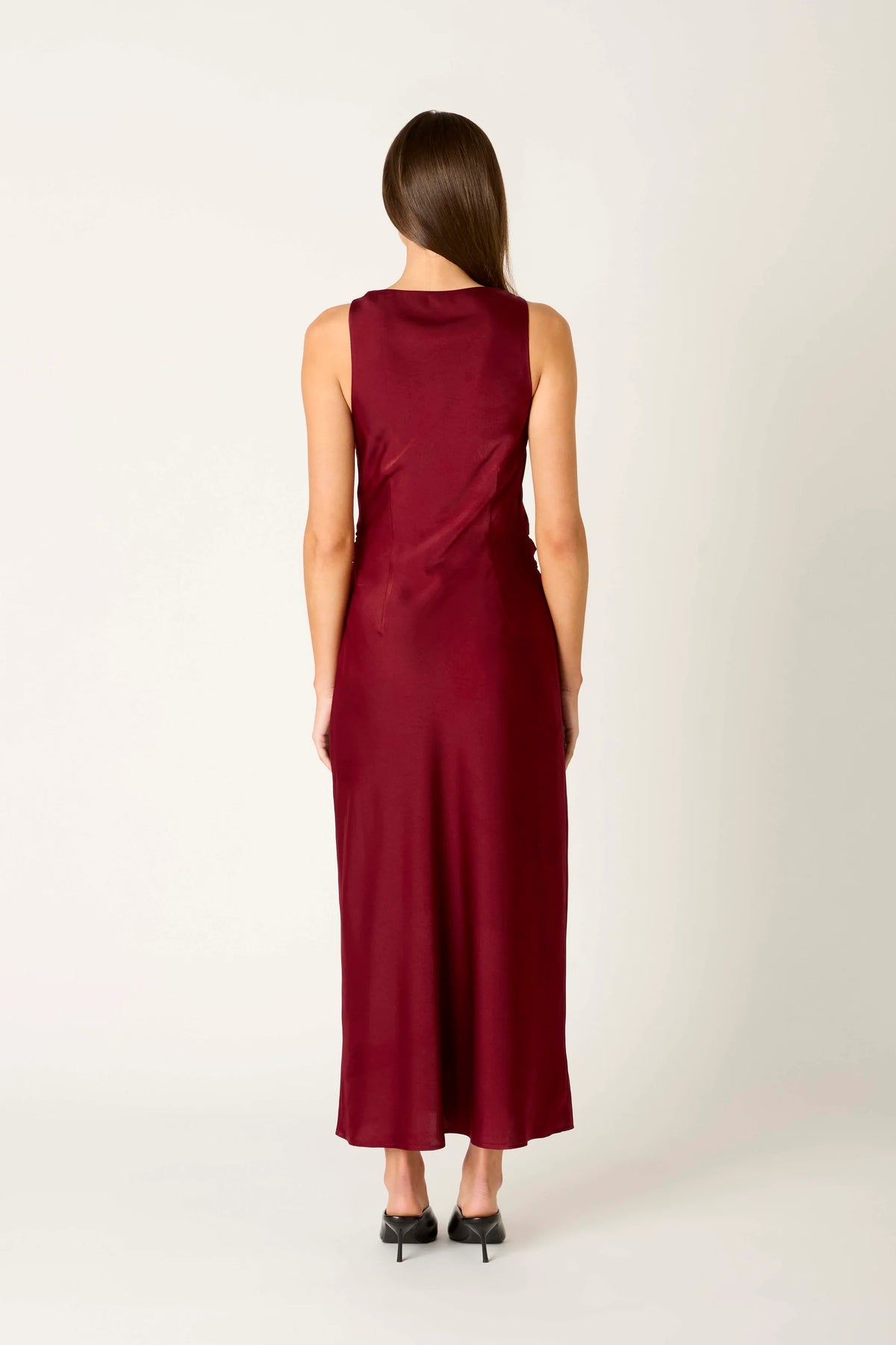 Meyer Dress - Oxblood