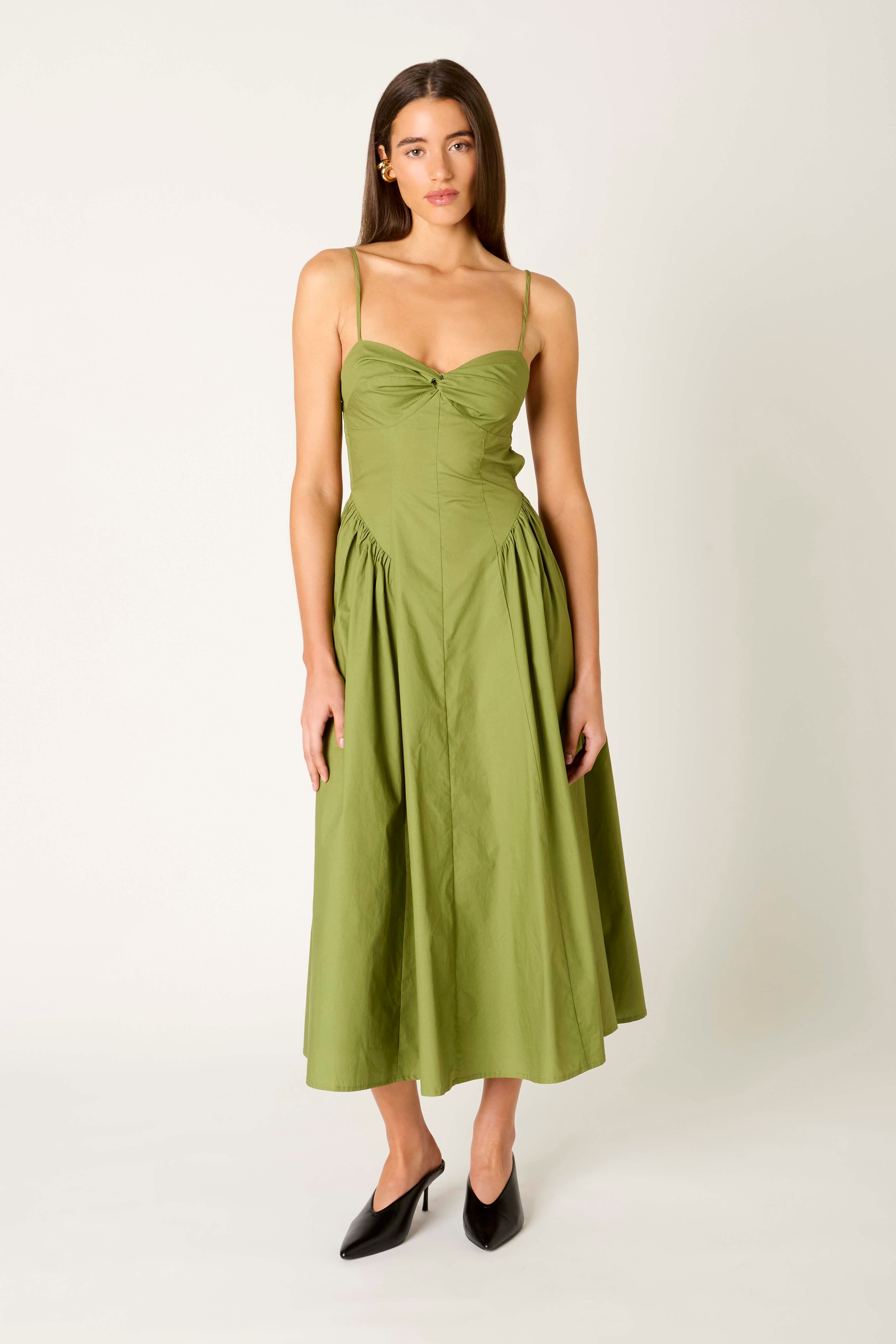 Destene Dress - Olive