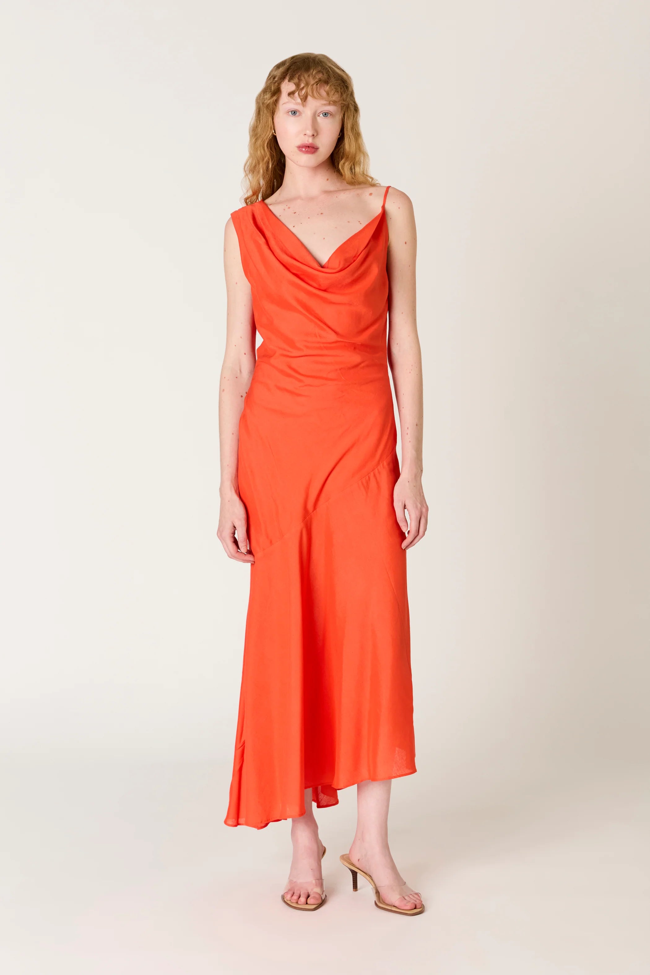 Cielo Dress - Coral