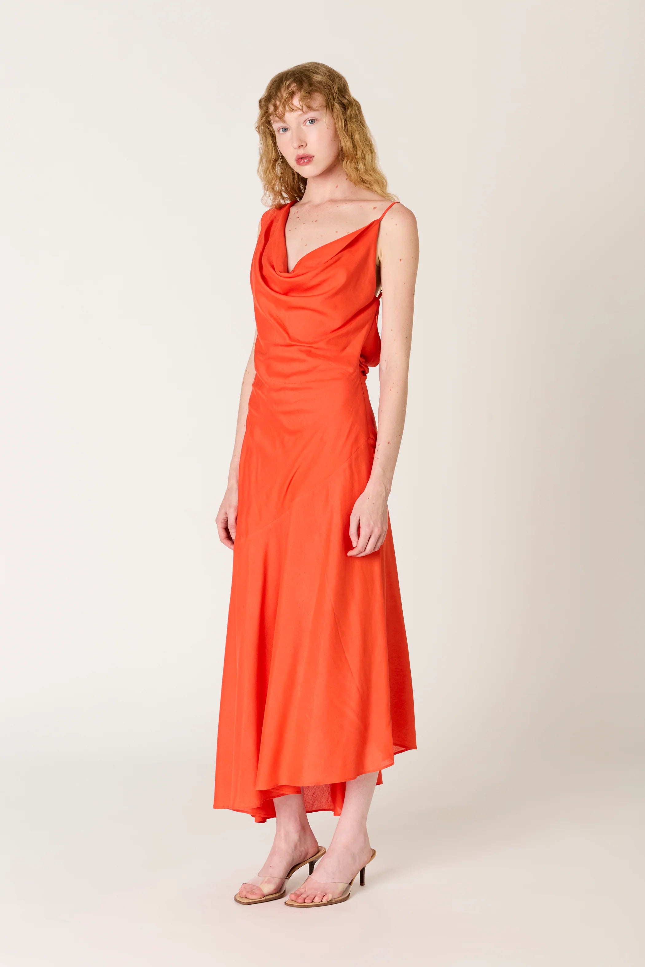 Cielo Dress - Coral